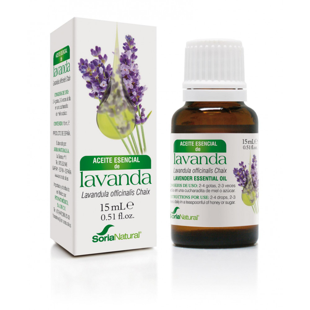 LAVANDA ACEITE ESENCIAL 15 ML SORIA NATURAL
