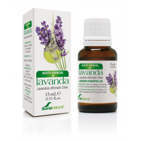 LAVANDA ACEITE ESENCIAL 15 ML SORIA NATURAL