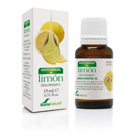LIMON ACEITE ESENCIAL 15 CC . SORIA NATURAL