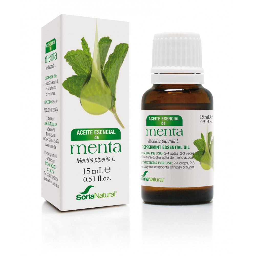 MENTA PIPERITA ACEITE ESENCIA 15 CC. SORIA NATURAL