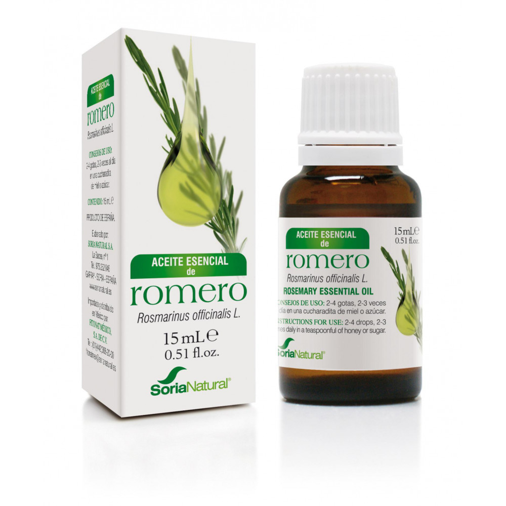ROMERO ACEITE ESENCIAL 15 CC . SORIA NATURAL