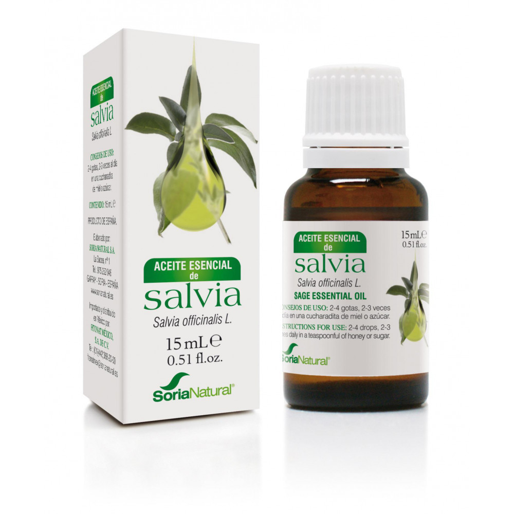 SALVIA ACEITE ESENCIAL 15 CC. SORIA NATURAL