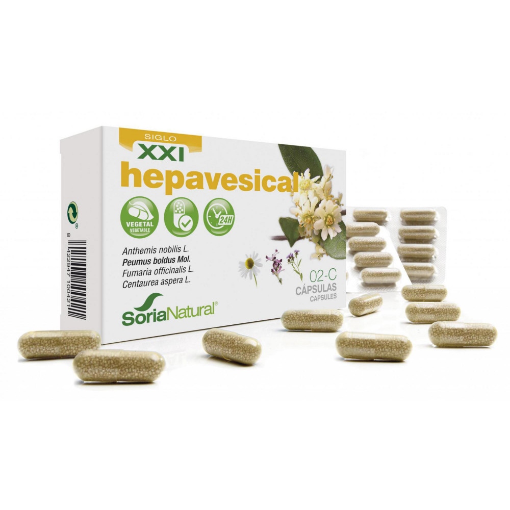 HEPAVESICAL 2-C (BOLDO COMPLEX) XX1 30 CAP LIBERACIÓN PROLOGANDA SORIA NATURAL