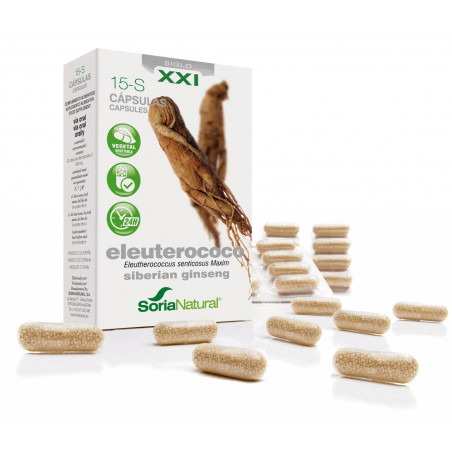 ELEUTEROCOCO 15-S 30 CAP. SORIA NATURAL