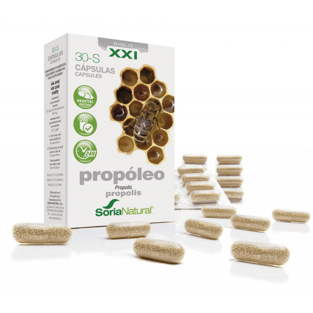 PROPOLEO 30-S XXI 30 CAP LIBERACION RETARDADA SORIA NATURAL