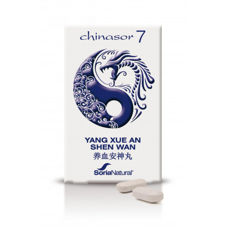 CHINASOR 7 YANG XUE AN SHEN WAN 30 COMP SORIA NATURAL