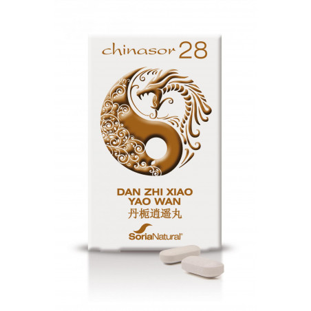 CHINASOR 28 DAN ZHI XIAO YAO WAN 30 COMP SORIA NATURAL