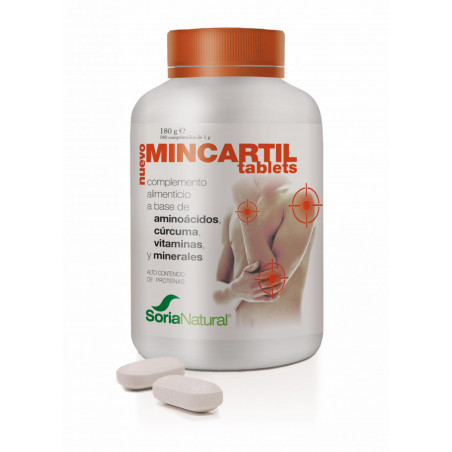 MINCARTIL REFORZADO CON CURCUMA 180 COMP SORIA NATURAL