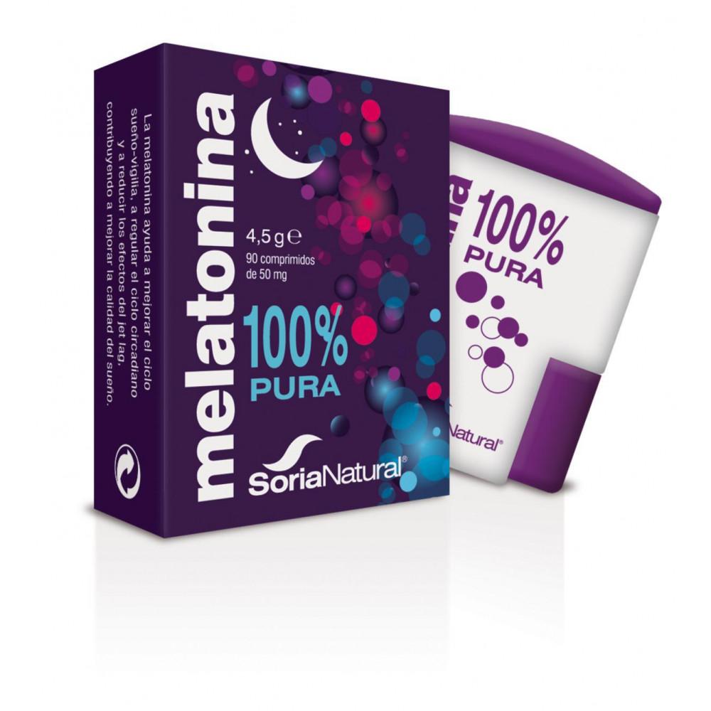 MELATONINA 1 MG 90 COMP SORIA NATURAL