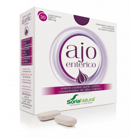 AJO ENTERICO 320 MG 30 COMP SORIA NATURAL