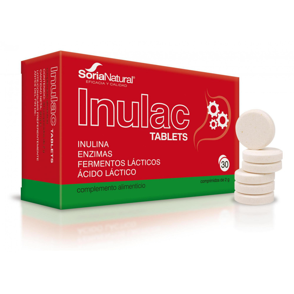 INULAC TABLETS 30 COMP .SORIA NATURAL