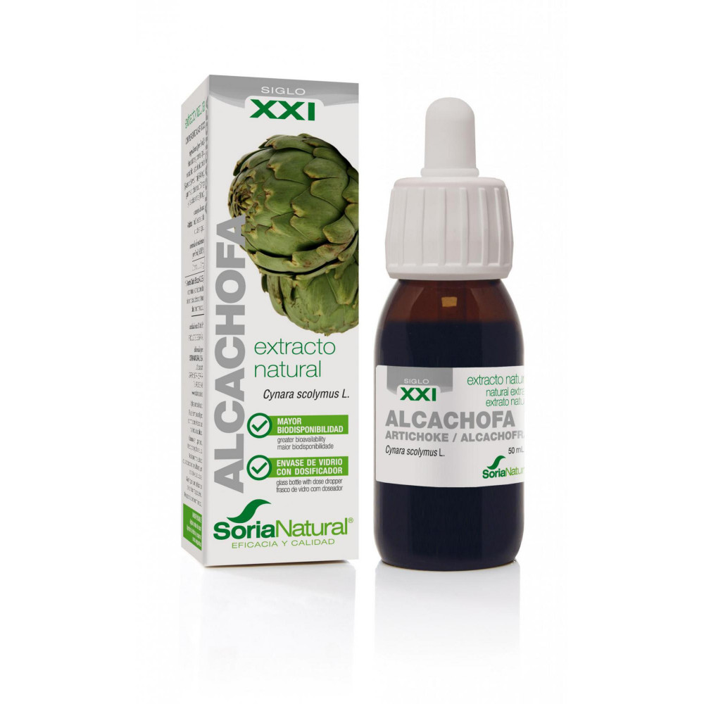 ALCACHOFERA EXTRACTO 50 CC. SORIA NATURAL