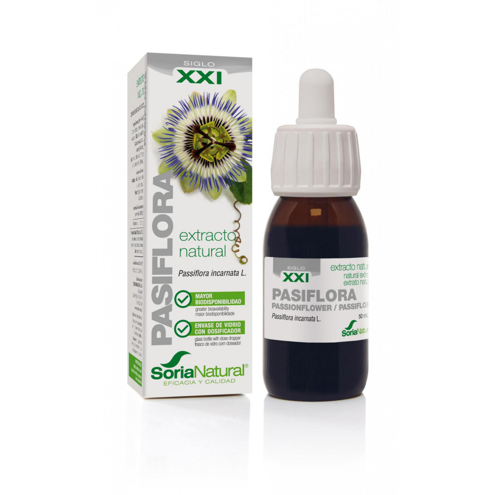 PASIFLORA EXTRACTO 50 CC. SORIA NATURAL