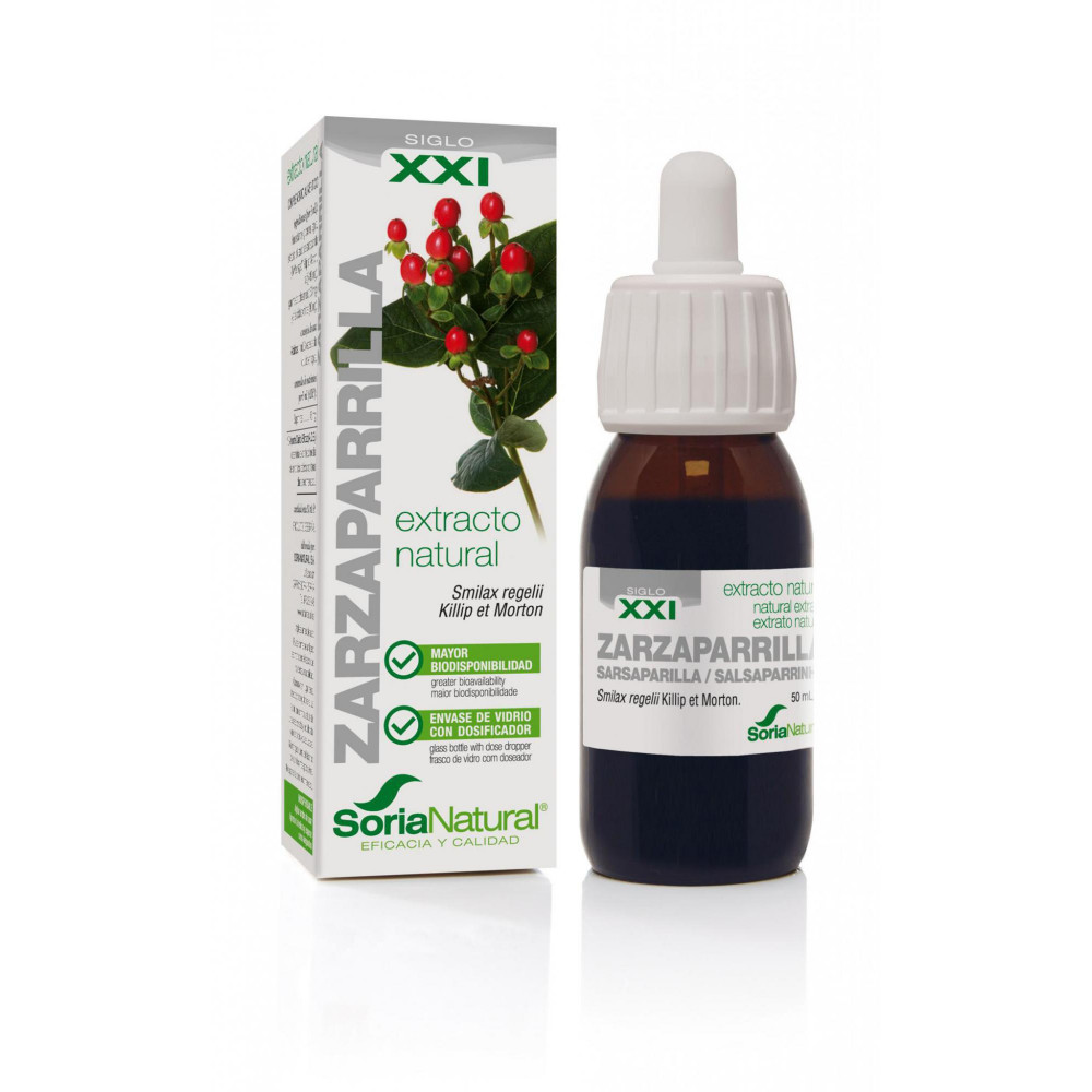 ZARZAPARRILLA EXTRACTO 50 CC. SORIA NATURAL