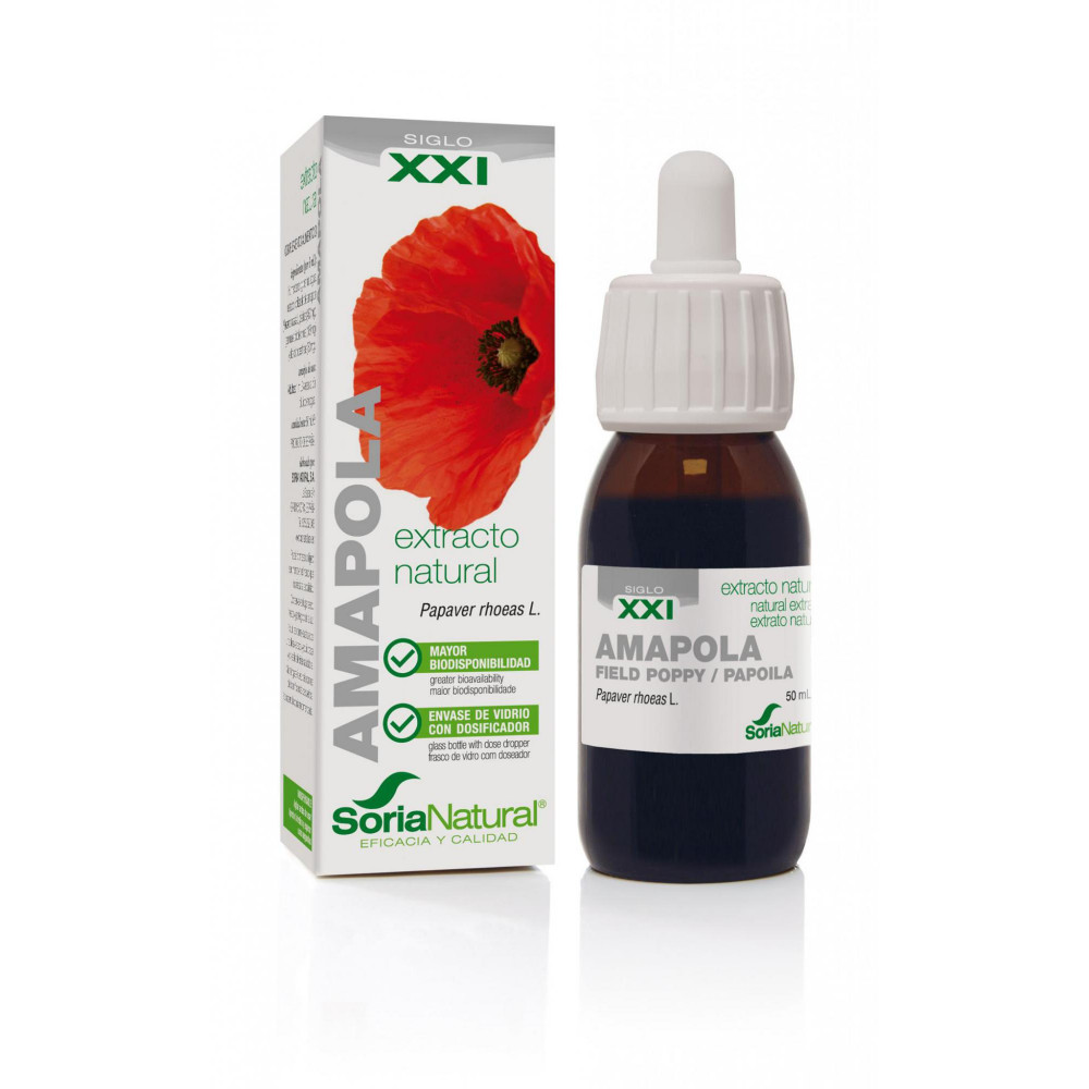 AMAPOLA EXTRACTO 50 CC. SORIA NATURAL
