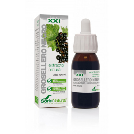 GROSELLERO NEGRO EXTRACTO 50 CC. SORIA NATURAL