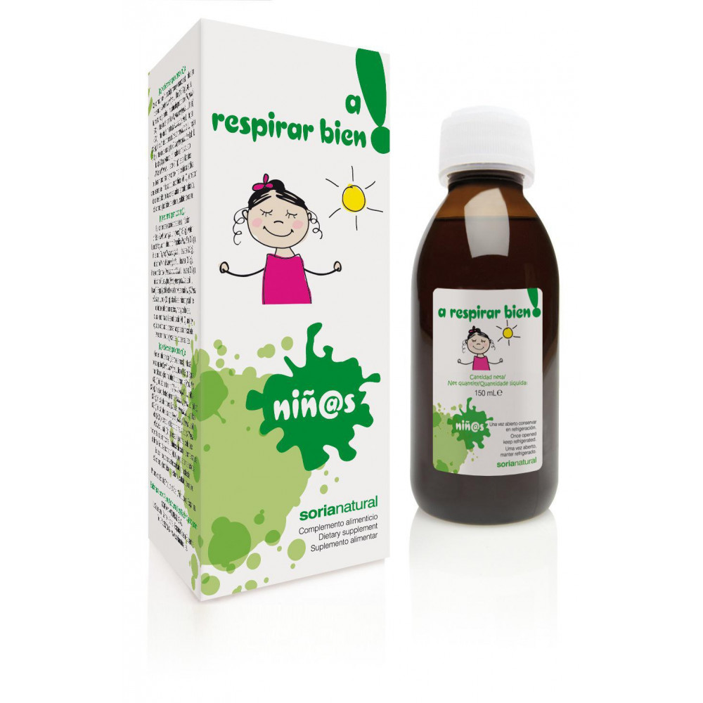 A RESPIRAR BIEN JARABE INFANTIL 150 CC SORIA NATURAL