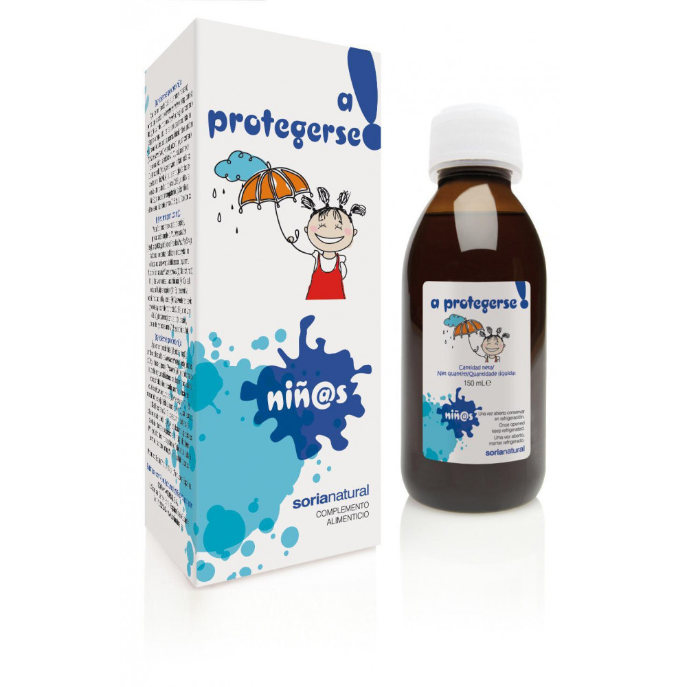 A PROTEGERSE JARABE INFANTIL 150 CC SORIA NATURAL