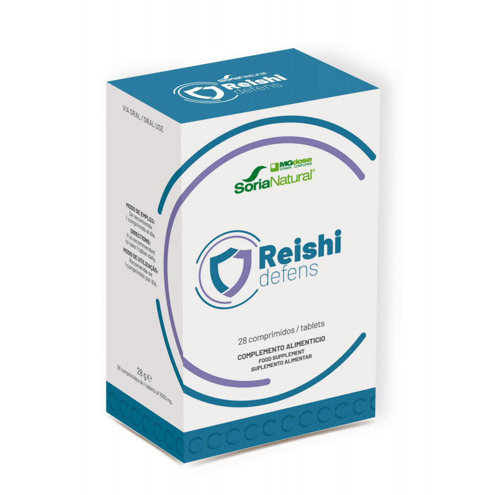 Comprar online REISHI DEFENS 28 COMP MGDOSE SORIA NATURAL - Coliseum