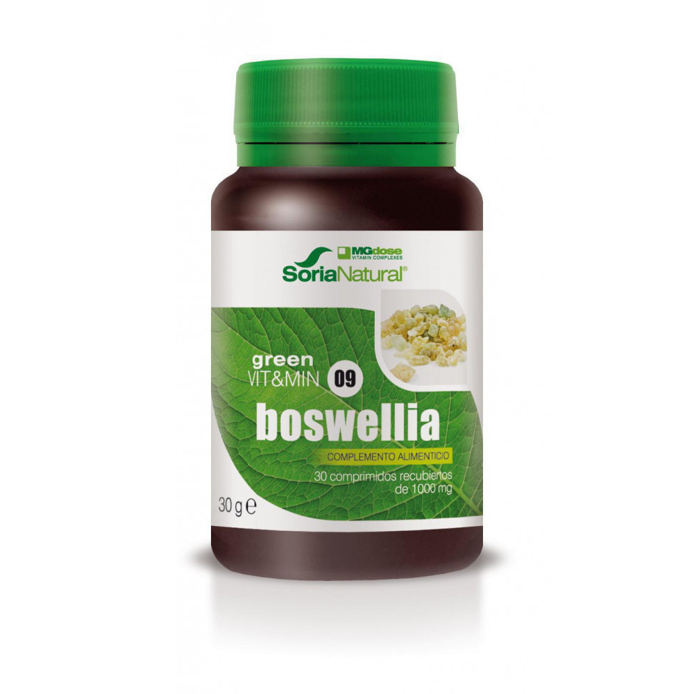 BOSWELLIA 400 MG 30 COMP MGDOSE SORIA NATURAL