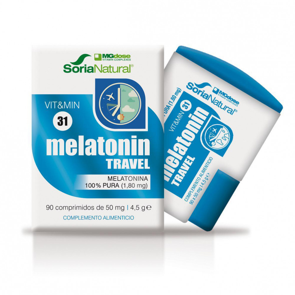 Comprar MELATONIN TRAVEL MELATONINA 1,9 MG 90 COMP MGDOSE SORIA NATURAL online - Farmacia Coliseum