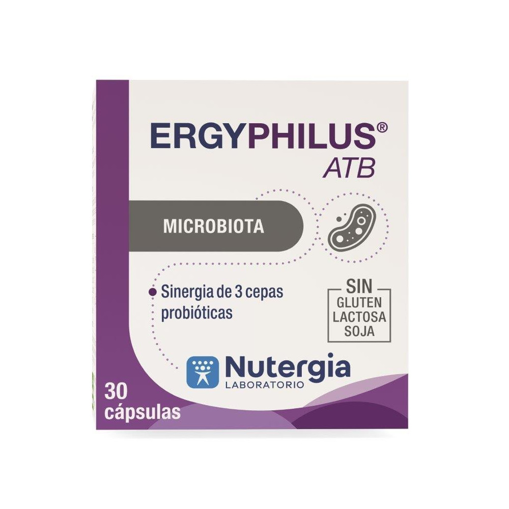 Comprar ERGYPHILUS ATB 30 CAP NUTERGIA online - Farmacia Coliseum