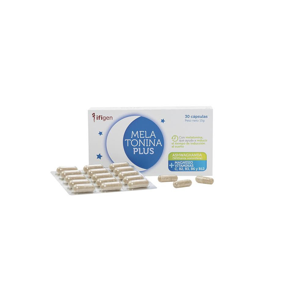 MELATONINA PLUS  1 MG 30 CAPS IFIGEN