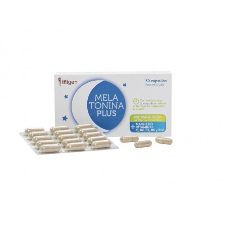 MELATONINA PLUS  1 MG 30 CAPS IFIGEN