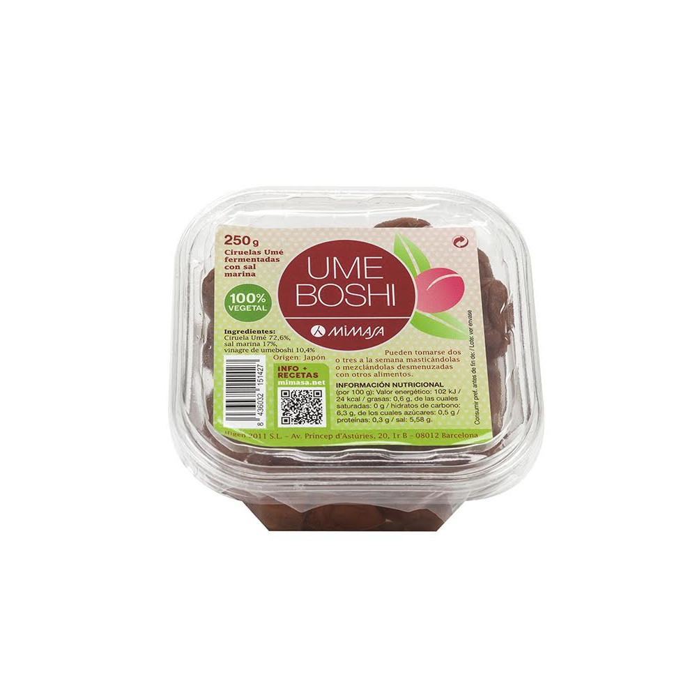 UMEBOSHI CIRUELAS 250 G MIMASA