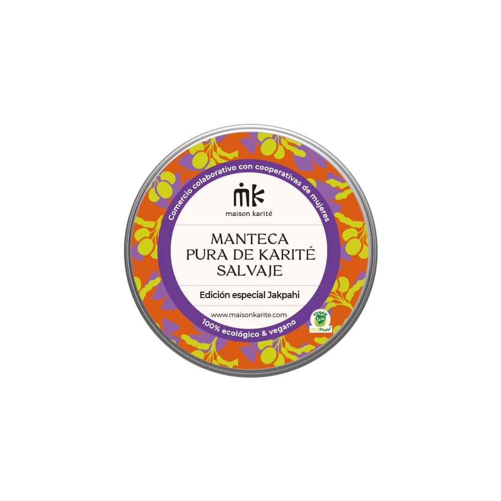 MANTECA KARITE SALVAJE BIO SIN REFINAR 100ML MAISON KARITE