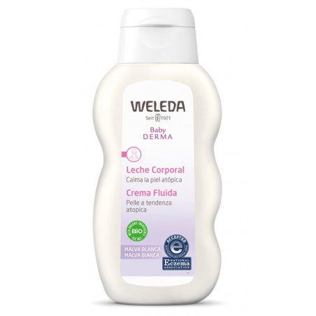 WELEDA MALVA BLANCA LECHE CORPORAL  200 ML PIELES ATOPICAS