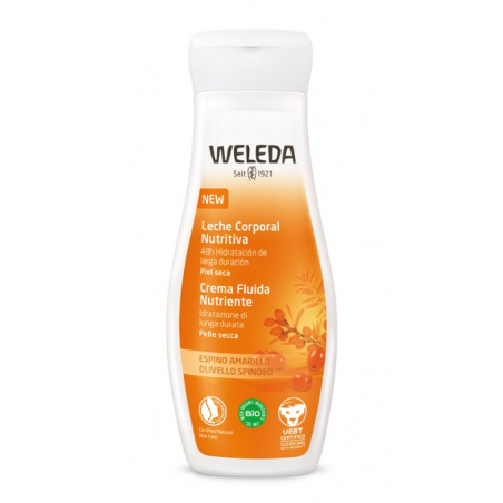 WELEDA ESPINO AMARILLO LECHE CORPORAL NUTRITIVA 200 ML