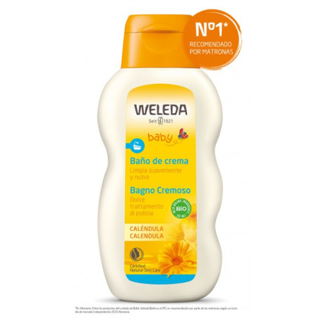 WELEDA CALENDULA BAÑO DE CREMA BEBE 200 ML
