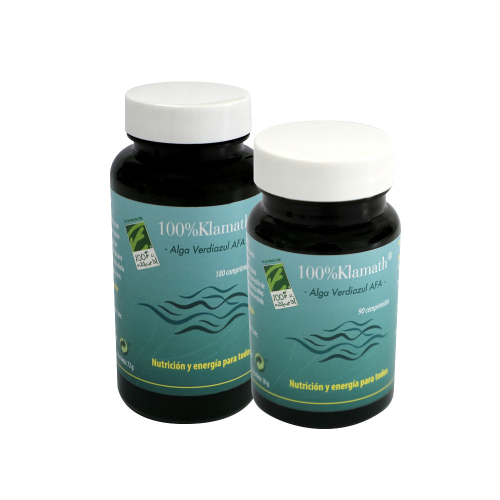 Comprar ALGAS AFA VERDIAZULES KLAMATH 180 COMP CIEN POR CIEN NATURAL