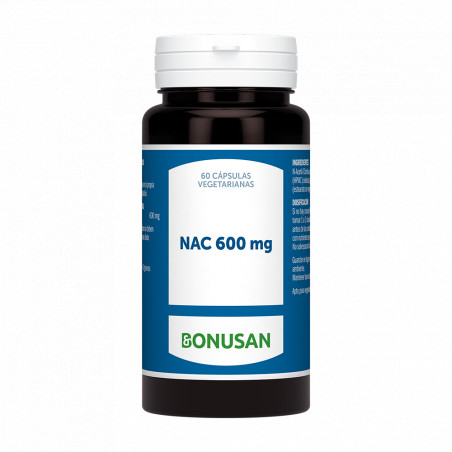 Comprar NAC N-ACETILCISTEINA 600 MG 60 CAP BONUSAN online - Farmacia Coliseum