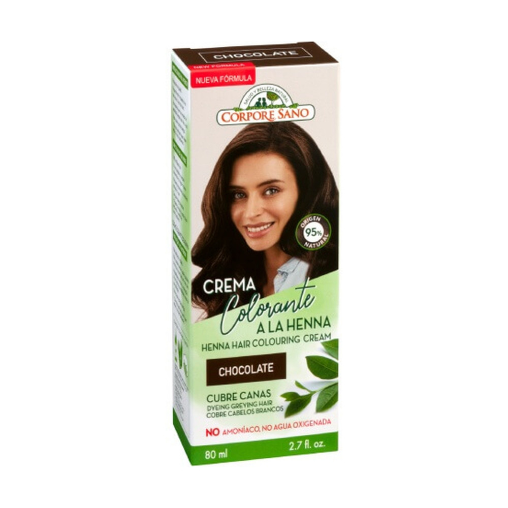 CORPORE SANO CREMA COLORANTE HENNA CHOCOLATE 60CC