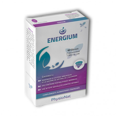 Comprar online ENERGIUM 60 CAPS PHYSIONAT - Farmacia Coliseum