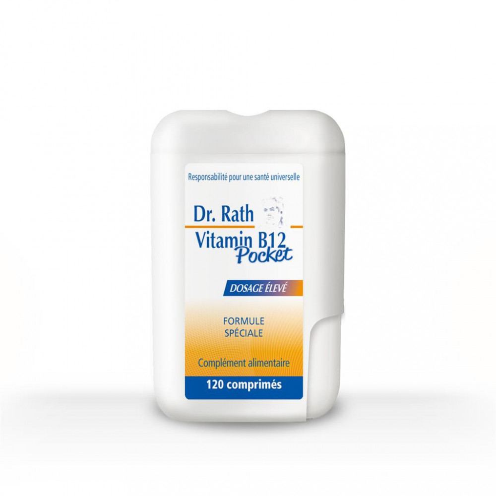 VITAMINA B12 POCKET 120 COMP DR. RATH