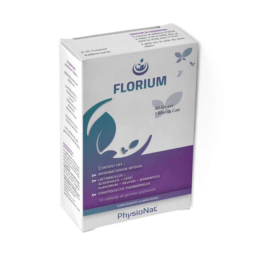 Comprar online FLORIUM 30 CAP PHYSIONAT - Farmacia Coliseum