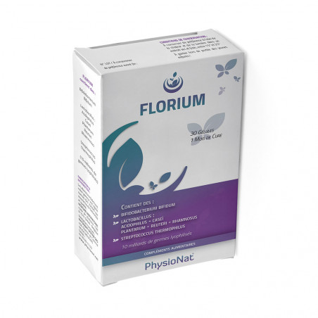 Comprar online FLORIUM 30 CAP PHYSIONAT - Farmacia Coliseum