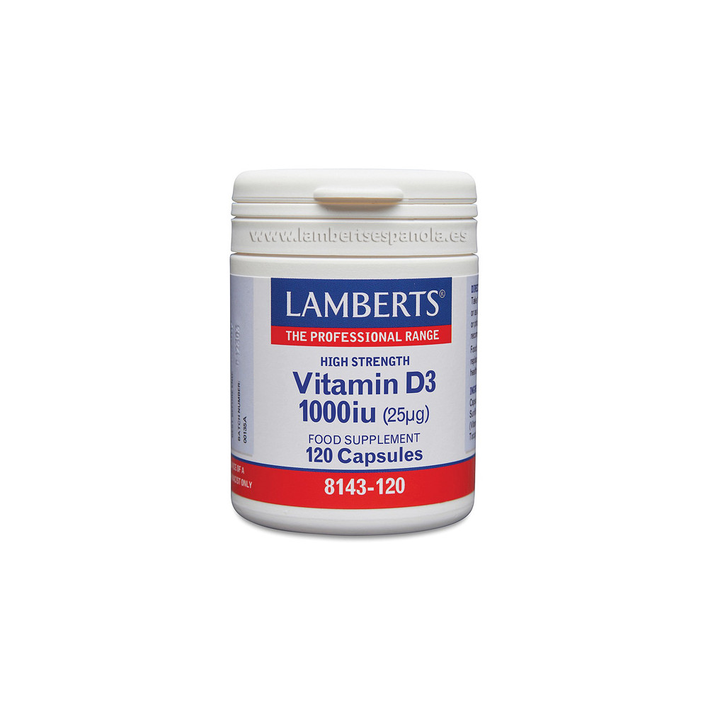 VITAMINA D 1000 UI 120 CAP LAMBERTS