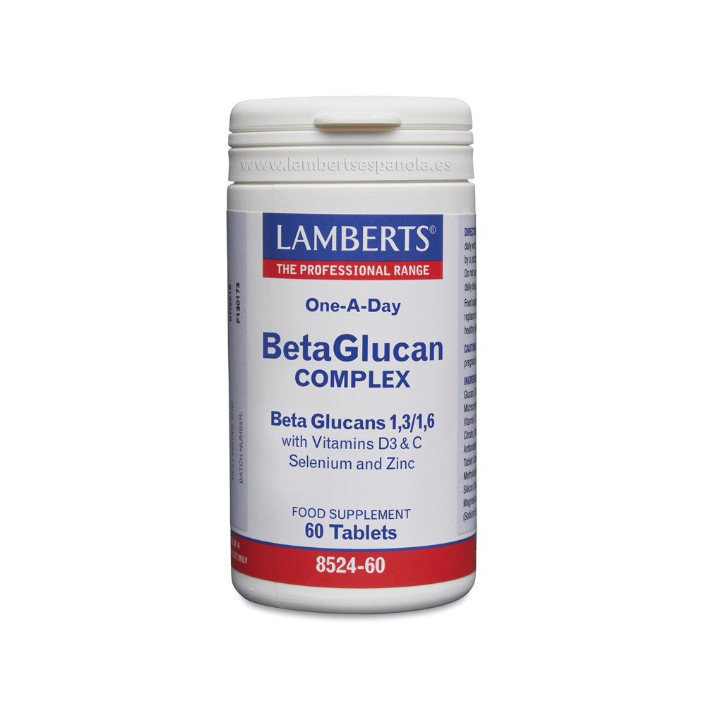 COMPLEJO BETAGLUCANOS 60 COMP LAMBERTS