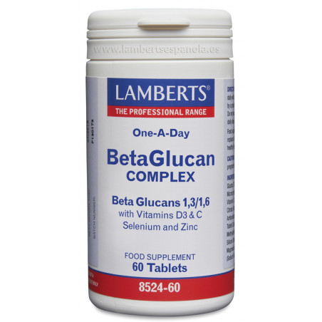 COMPLEJO BETAGLUCANOS 60 COMP LAMBERTS