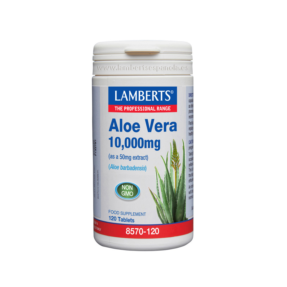 ALOE VERA 10000 MG 120 COMP LAMBERTS