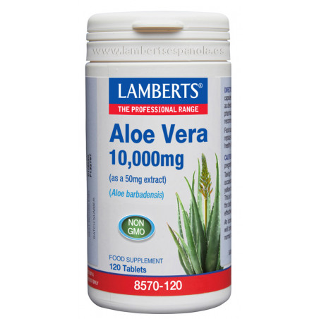 ALOE VERA 10000 MG 120 COMP LAMBERTS