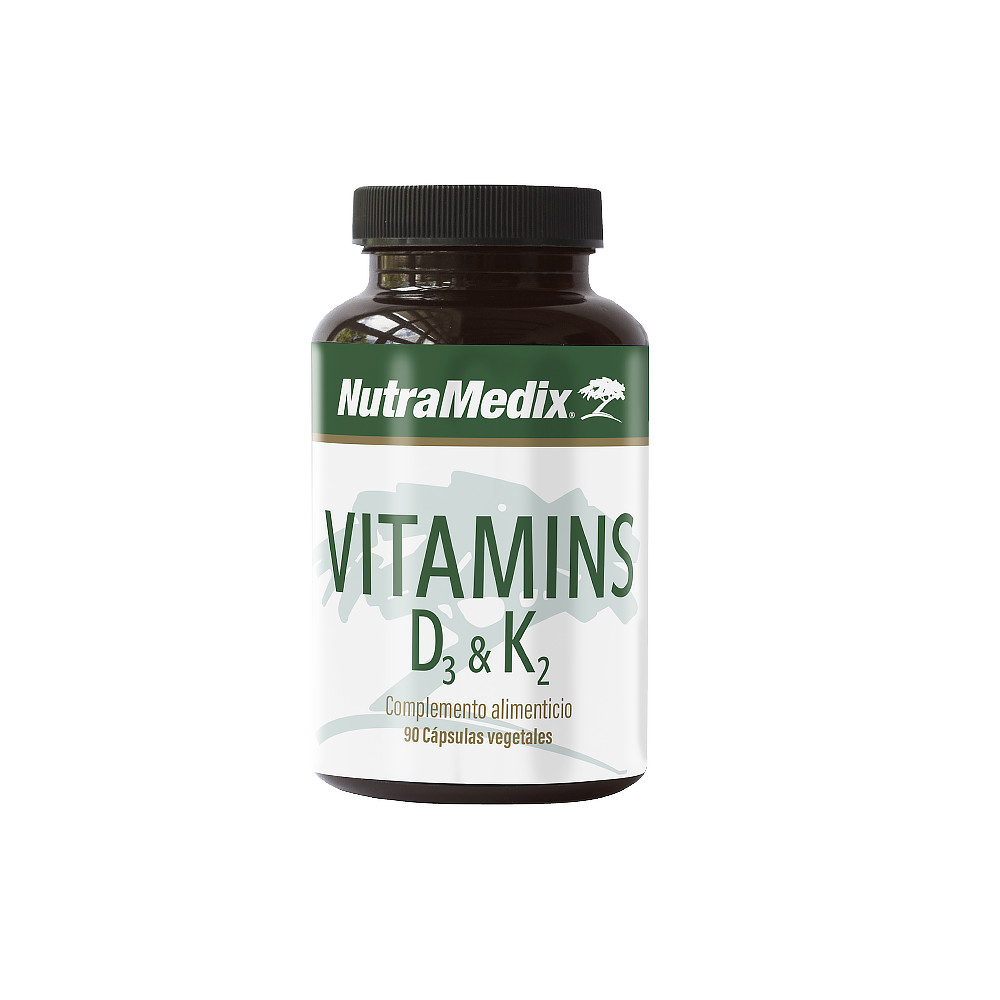Comprar VITAMINA D3 K2 90 CAP NUTRAMEDIX online - Farmacia Coliseum