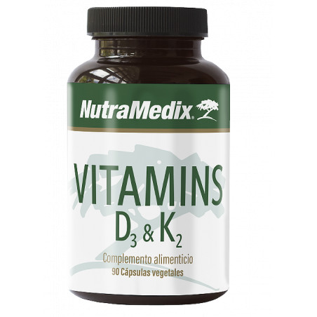 Comprar VITAMINA D3 K2 90 CAP NUTRAMEDIX online - Farmacia Coliseum
