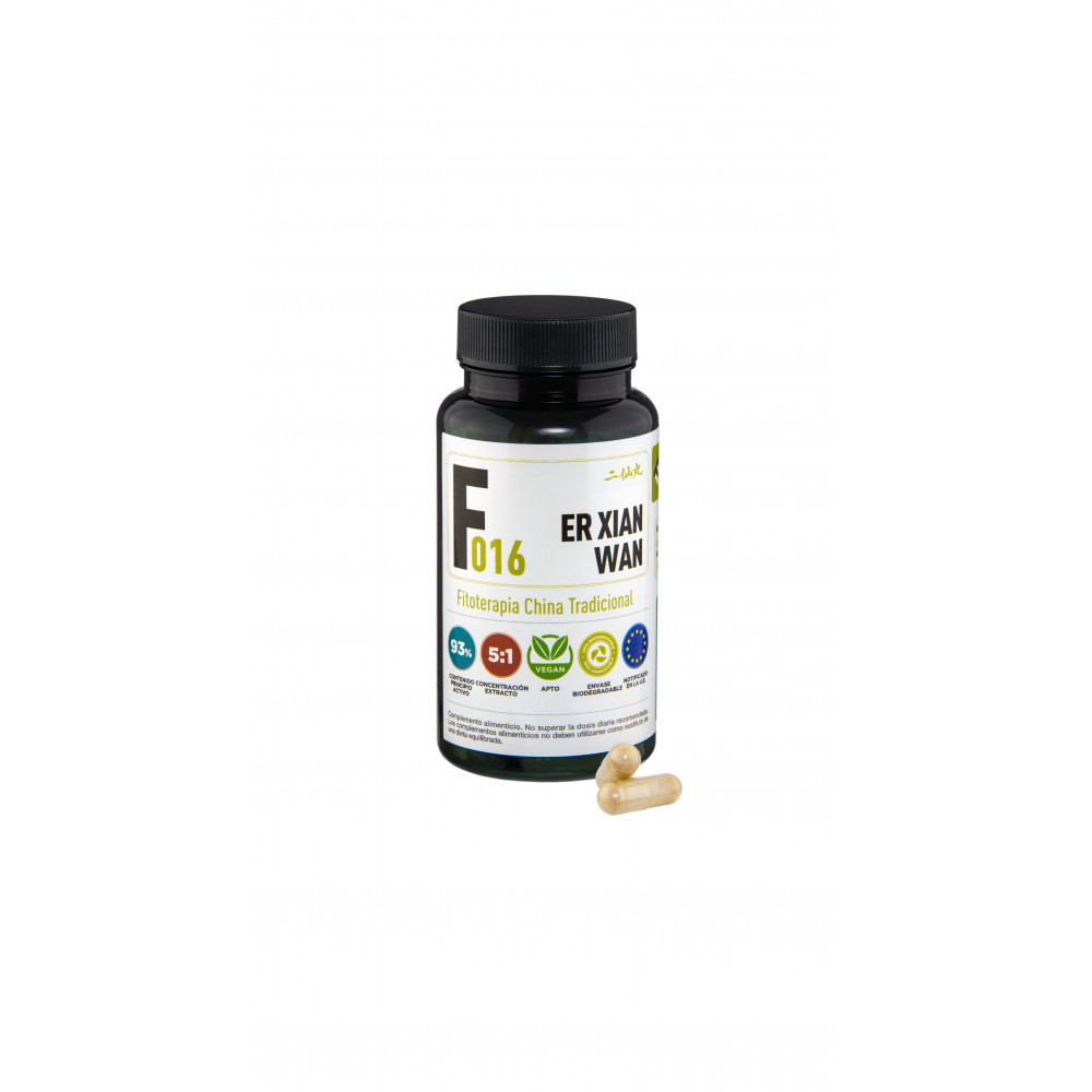 Comprar F016 ER XIAN WAN 100 CAP FITOKI online - Farmacia Coliseum