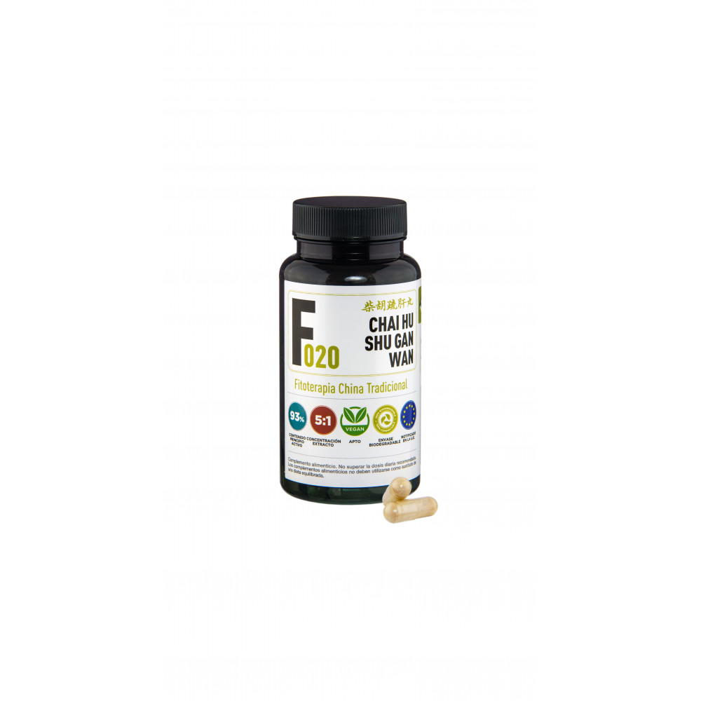Comprar F020 CHAI HU SHU GAN WAN 100 CAP FITOKI online - Coliseum