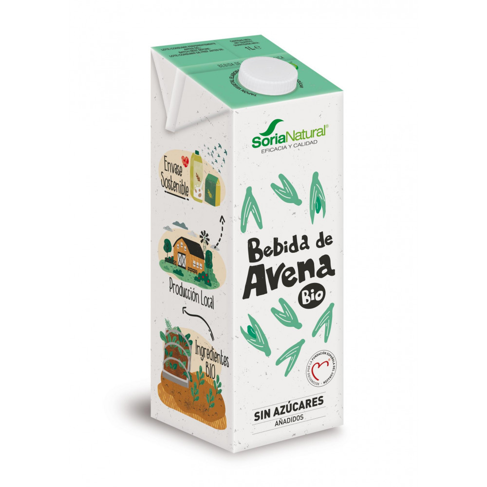 BEBIDA DE AVENA ECOLOGICA 1 L ALECOSOR SORIA NATURAL